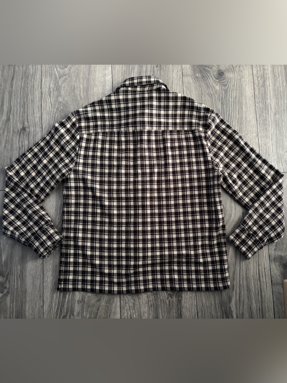 Madewell The Devoe Knit Shirt ~long Sleeve Button-Up Size S - Picture 11 of 13